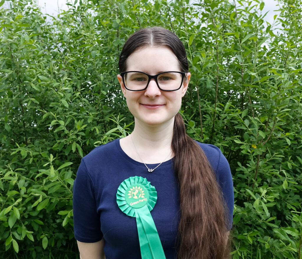 Green Party candidate Natalia Kubica